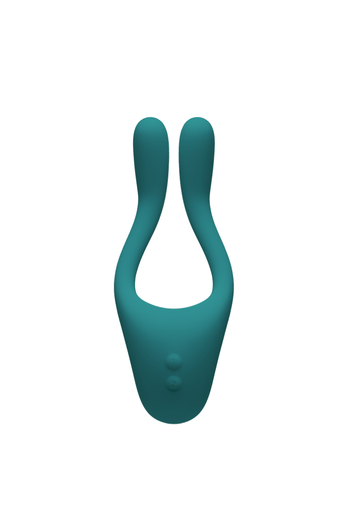 Doc Johnson - TRYST v2 Bendable Multi-Erogenous Zone Massager & Remote - Teal - Stag Shop