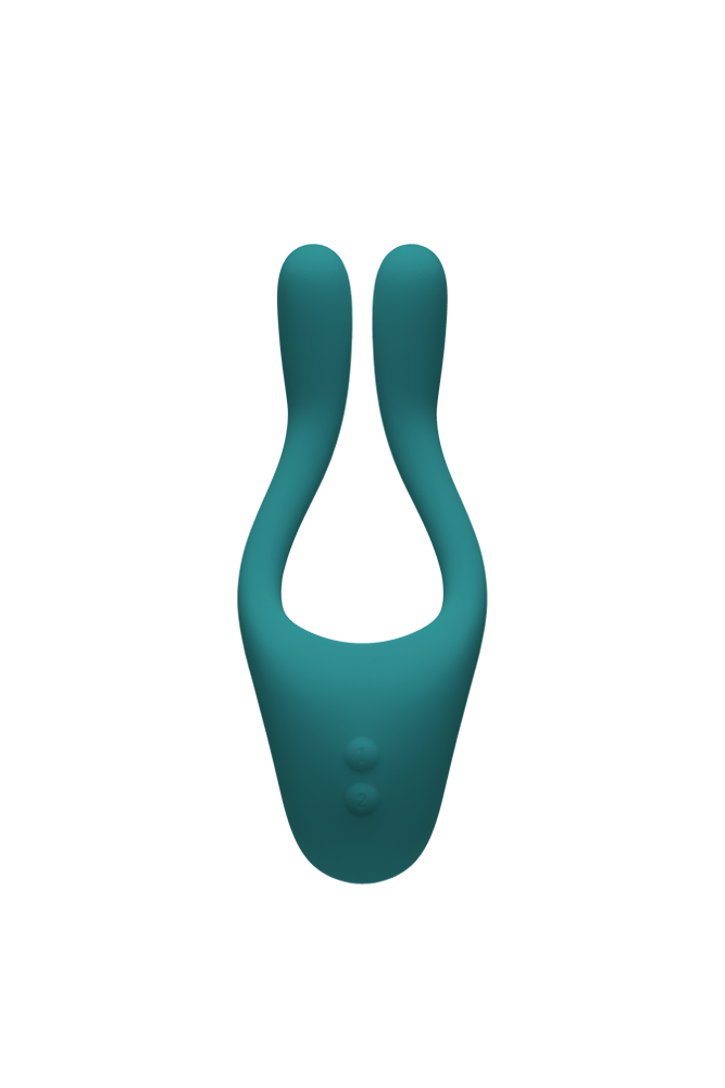 Doc Johnson - TRYST v2 Bendable Multi-Erogenous Zone Massager & Remote - Teal - Stag Shop