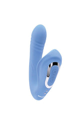 Evolved - Tap & Thrust Vibrator - Blue - Stag Shop