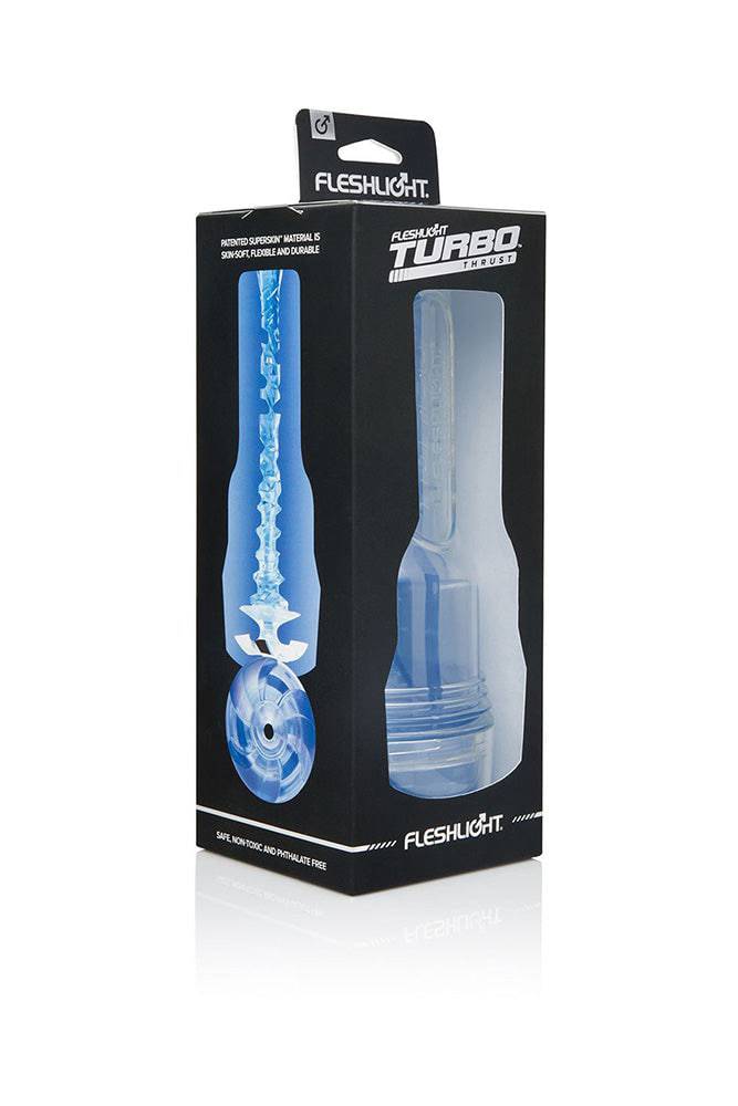 Fleshlight - Turbo Thrust Masturbator - Blue Ice | Stag Shop