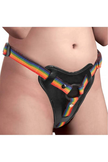 XR Brands - Strap U - Take the Rainbow Universal Strap-On Harness - Stag Shop