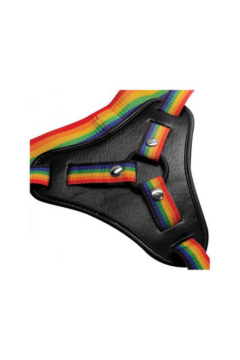 XR Brands - Strap U - Take the Rainbow Universal Strap-On Harness - Stag Shop