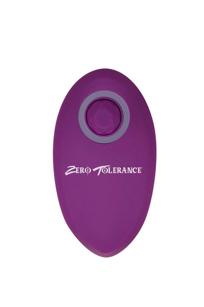 Zero Tolerance Tunnel Teaser Rotating Butt Plug Remote Purple