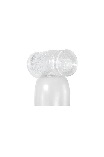 Adam & Eve - Turbo Stroker Wand Attachment - Clear - Stag Shop
