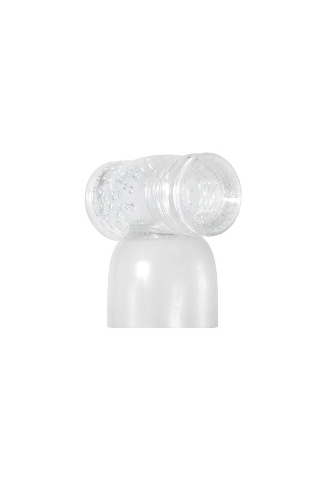 Adam & Eve - Turbo Stroker Wand Attachment - Clear - Stag Shop