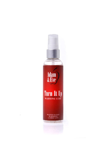 Adam & Eve - Turn it Up Warming Lubricant - Water Based - 4oz - Stag Shop