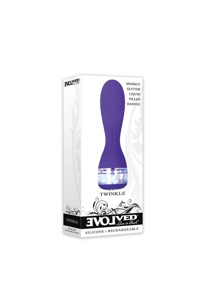 Evolved - Twinkle Vibrator - Purple - Stag Shop