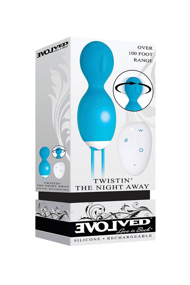 Evolved - Twistin' The Night Away Vibrator - Blue - Stag Shop