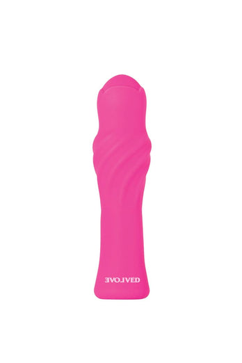 Evolved - Twist & Shout Mini Vibrator - Pink - Stag Shop