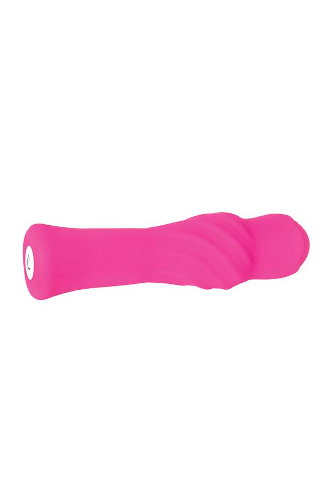 Evolved - Twist & Shout Mini Vibrator - Pink - Stag Shop
