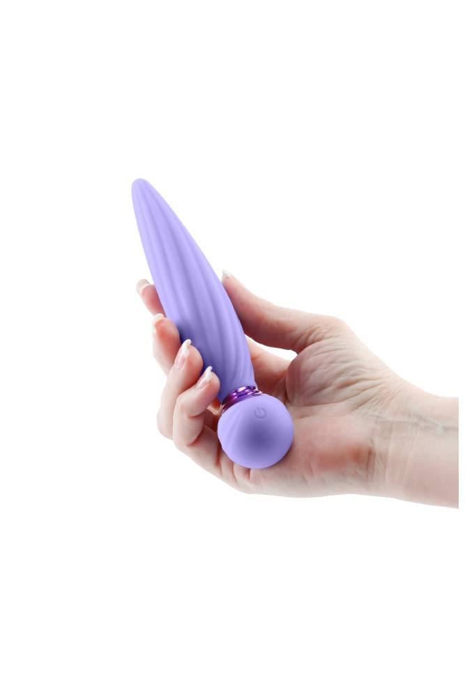 NS Novelties - Sugar Pop - Twist Bendable Vibrator - Purple - Stag Shop