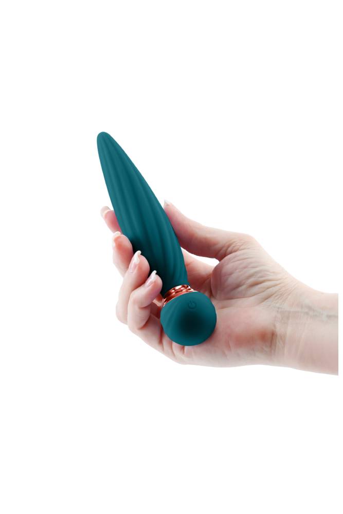 NS Novelties - Sugar Pop - Twist Bendable Vibrator - Teal - Stag Shop