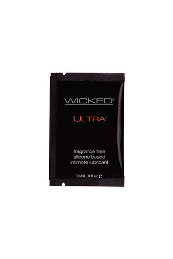 Wicked Sensual Care - Ultra Silicone Lubricant - 3ml Foil Packet - Stag Shop