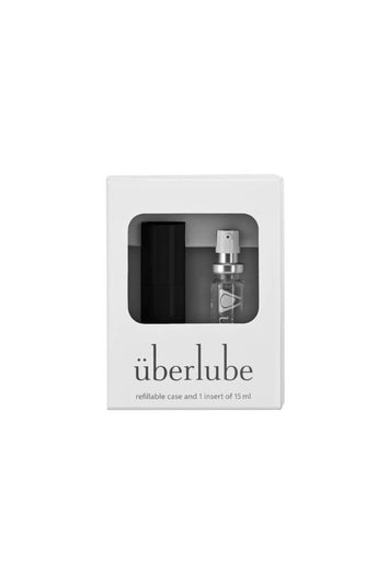 Uberlube - Premium Silicone Lubricant Good-To-Go Traveler - Black - 15ml - Stag Shop