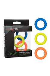 Cal Exotics - Link Up - Ultra-Soft Climax Cock Ring Set - Stag Shop