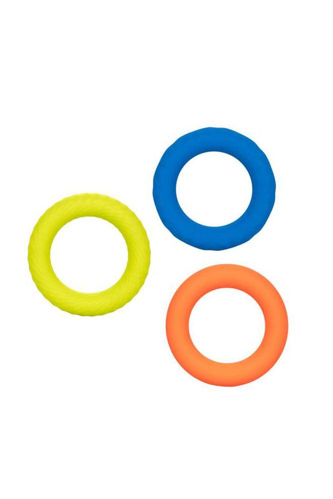 Cal Exotics - Link Up - Ultra-Soft Climax Cock Ring Set - Stag Shop
