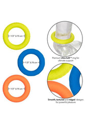 Cal Exotics - Link Up - Ultra-Soft Climax Cock Ring Set - Stag Shop