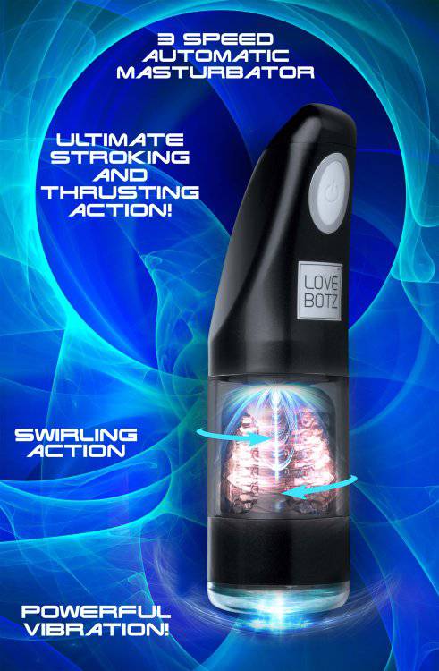 XR Brands - Lovebotz - Ultra Bator Thrusting and Swirling Automatic Stroker - Stag Shop