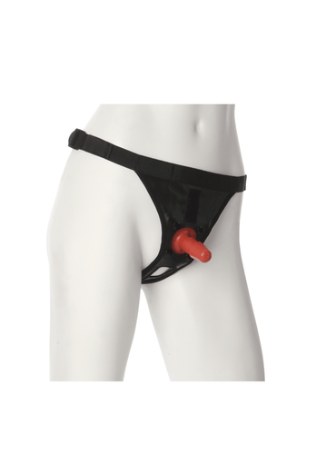 Vac-U-Lock by Doc Johnson - Ultra Harness w/ Plug - Black - Stag Shop