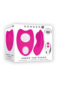 Thumbnail for Evolved - Gender X - Under The Radar Remote Control Vibrator - Pink - Stag Shop