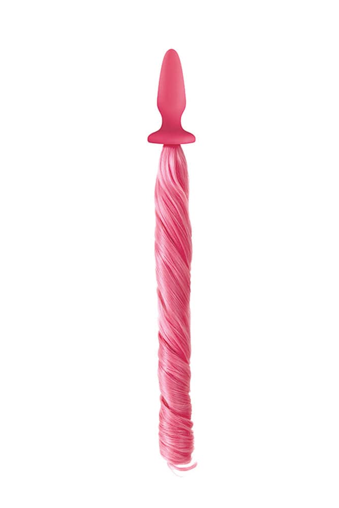 NS Novelties - UnicornTails - Tail Plug - Pastel Pink - Stag Shop