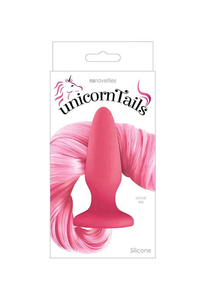 NS Novelties - UnicornTails - Tail Plug - Pastel Pink - Stag Shop