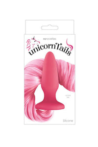 Thumbnail for NS Novelties - UnicornTails - Tail Plug - Pastel Pink - Stag Shop