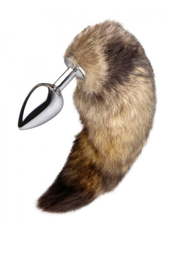 XR Brands - Master Series - Untamed - XL Fox Tail Anal Plug - Stag Shop