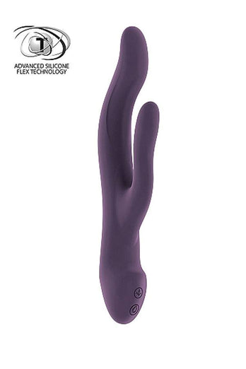 Shots Toys - Jil - Keira - Endless Flexible Rabbit Vibrator - Purple - Stag Shop