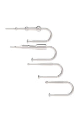 Kink By Doc Johnson - Silicone & Stainless Steel Urethra Play Cock Ring Set - Stag Shop