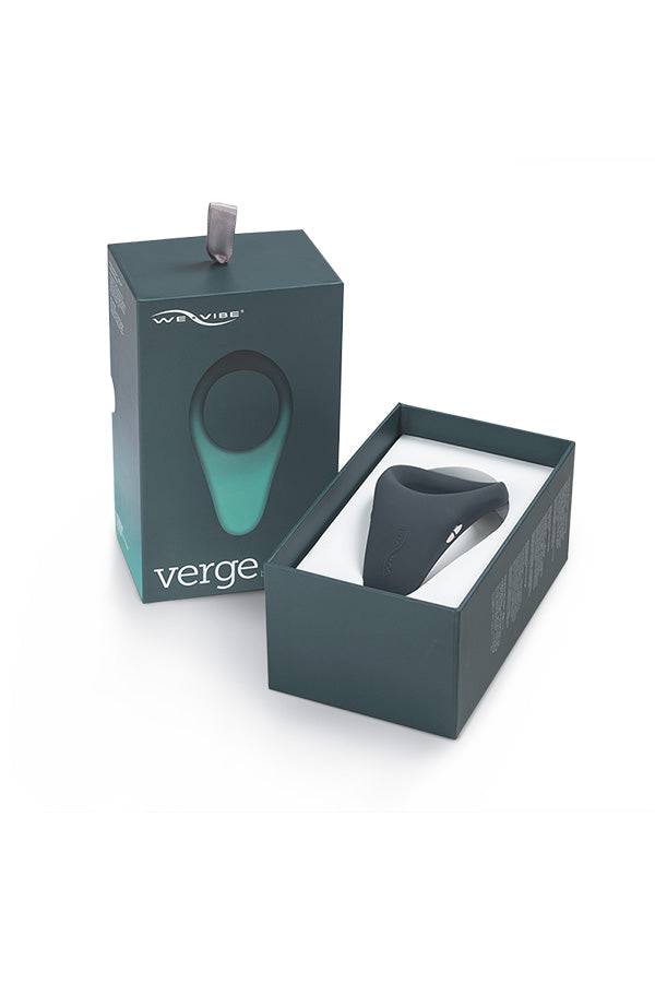 We-Vibe - Verge - Vibrating Cock Ring - Slate - Stag Shop