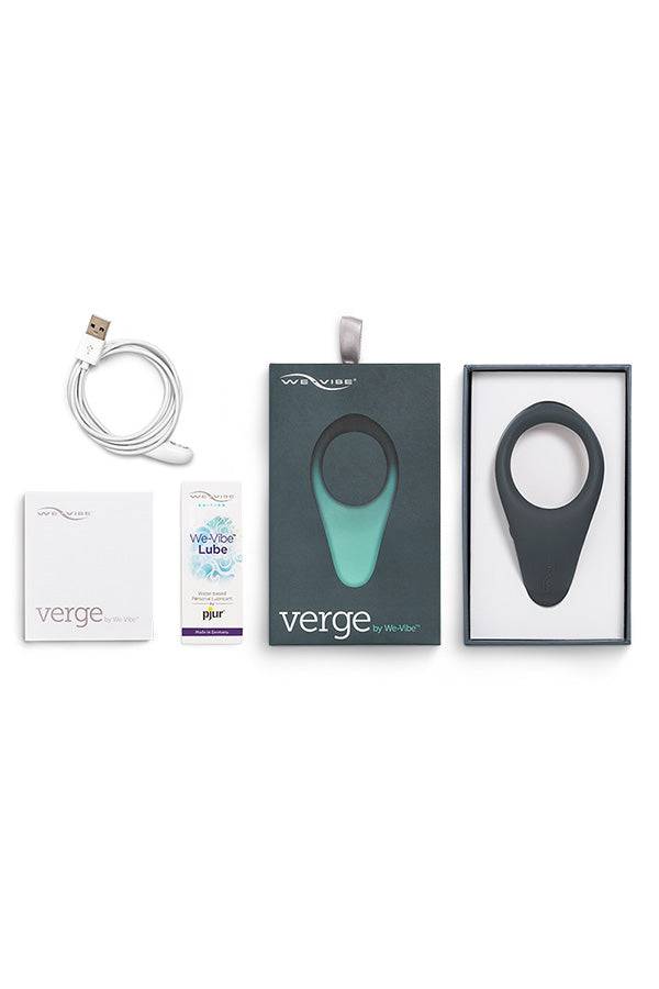 We-Vibe - Verge - Vibrating Cock Ring - Slate - Stag Shop