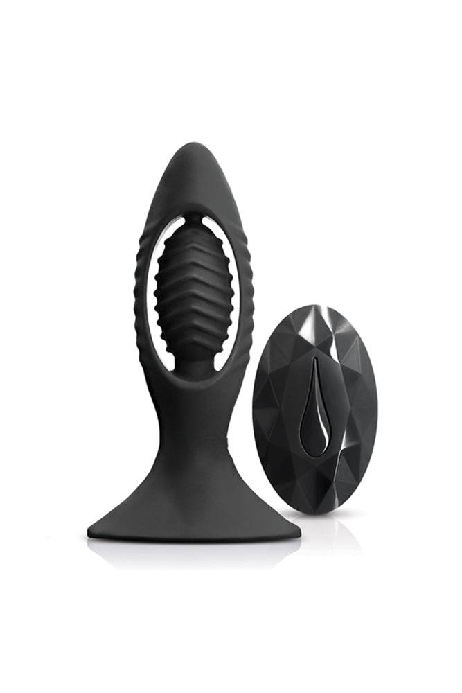 NS Novelties - Renegade - V2 Vibrating Butt Plug & Remote - Black - Stag Shop