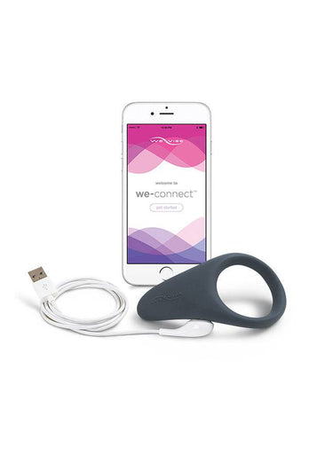 We-Vibe - Verge - Vibrating Cock Ring - Slate - Stag Shop