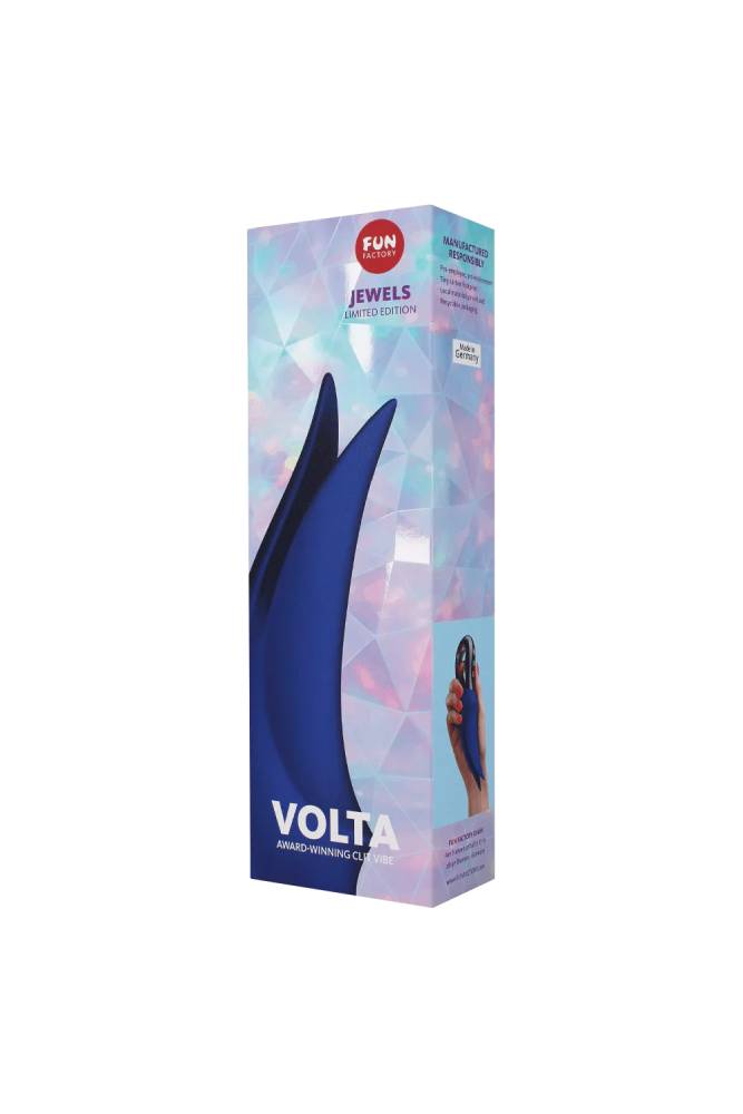 Fun Factory - Jewels - Volta Fluttering Vibrator - Blue - Stag Shop