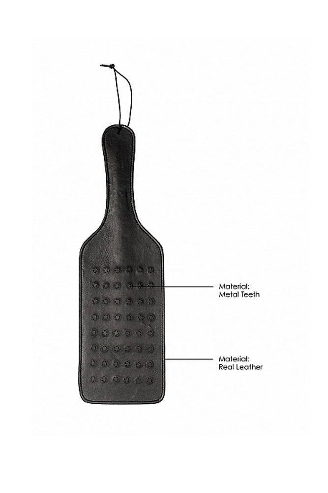 Shots Toys - Pain - Large Vampire Paddle - Black - Stag Shop