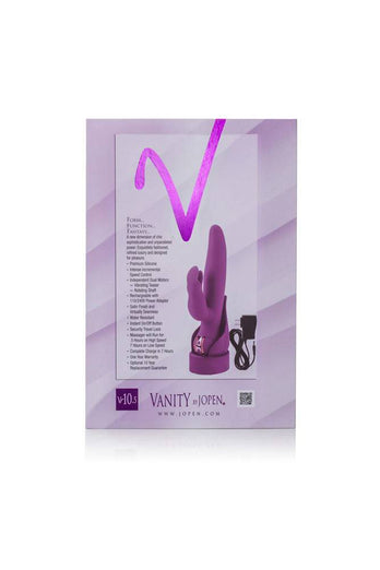 Jopen - Vanity - Vr10.5 Dual Vibrator - Purple - Stag Shop