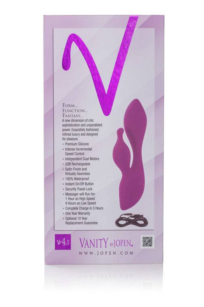 Jopen - Vanity - Vr4.5 Dual Vibrator - Purple - Stag Shop
