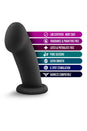 Blush Novelties - Temptasia - Elvira - Extra Girthy - Black - Stag Shop