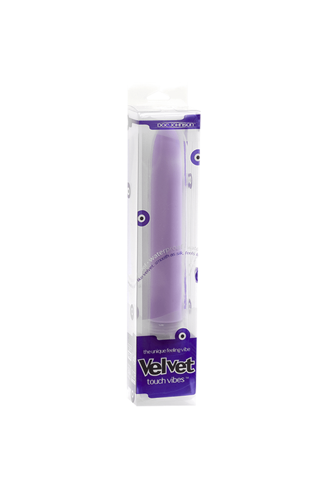 Doc Johnson - Velvet Touch Vibe - Assorted Colours - Stag Shop