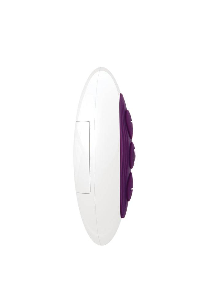 Evolved - Gender X - Velvet Hammer Thrusting Dual Vibrator - Purple - Stag Shop