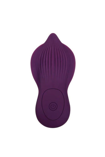 Evolved - Gender X - Velvet Hammer Thrusting Dual Vibrator - Purple - Stag Shop