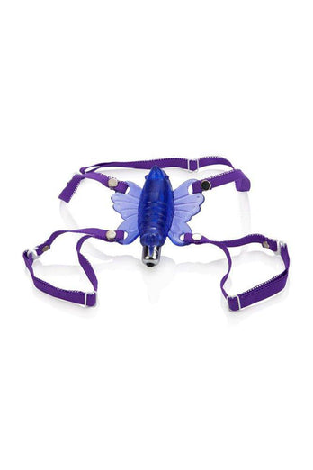 Cal Exotics - Venus Butterfly Wearable Vibrator - Purple - Stag Shop