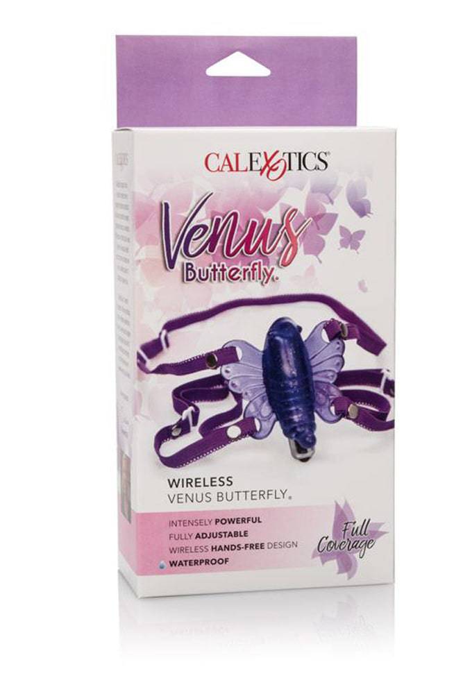 Cal Exotics - Venus Butterfly Wearable Vibrator - Purple - Stag Shop