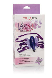 Thumbnail for Cal Exotics - Venus Butterfly Wearable Vibrator - Purple - Stag Shop