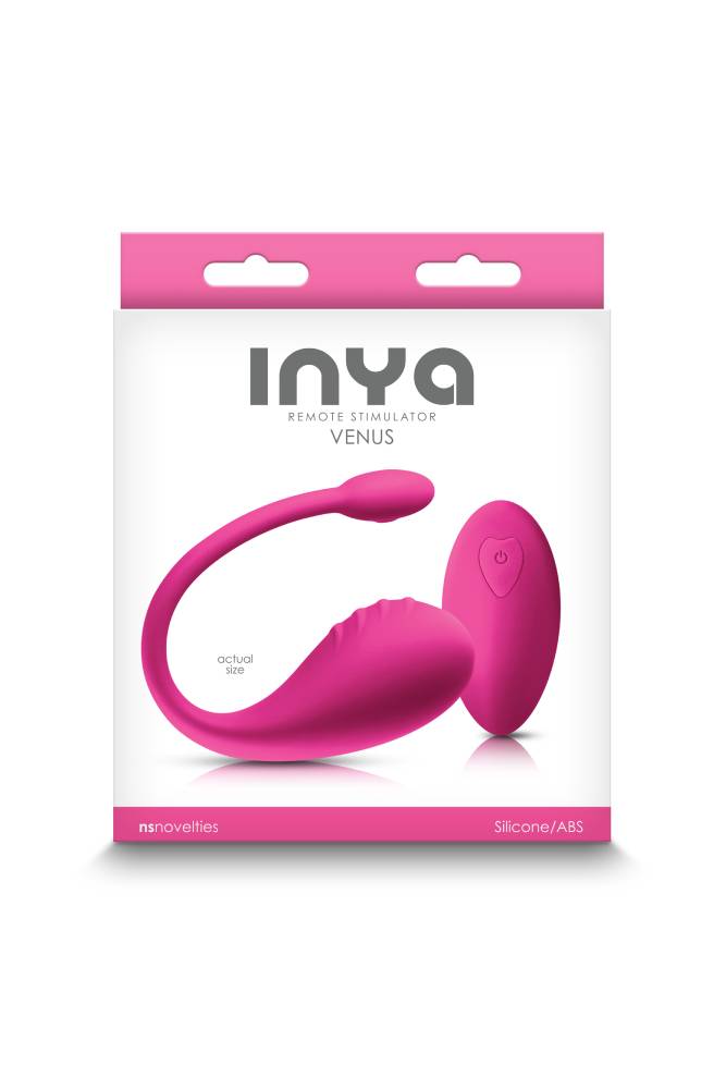 NS Novelties - INYA - Venus Wearable Remote Control Stimulator - Pink - Stag Shop