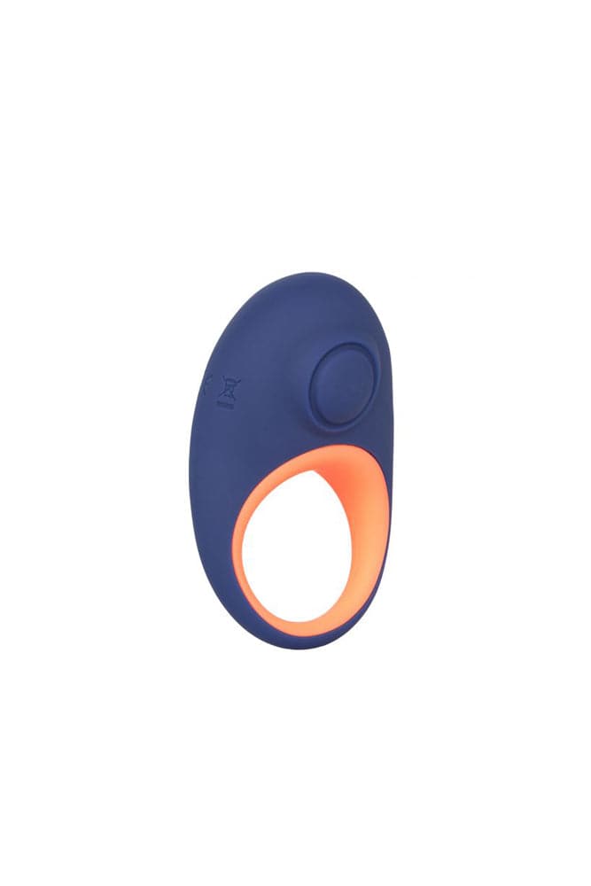 Cal Exotics - Link Up - Verge Thumping Cock Ring Set - Blue - Stag Shop
