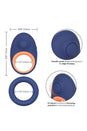 Cal Exotics - Link Up - Verge Thumping Cock Ring Set - Blue - Stag Shop