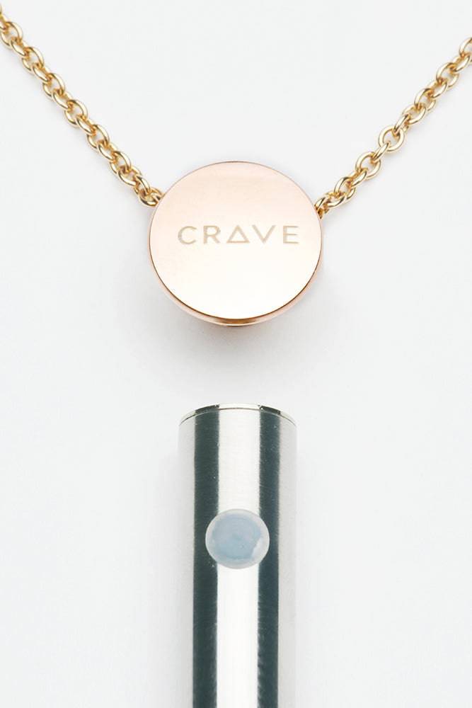 Crave - Vesper Bullet Vibrator Necklace - Silver - Stag Shop