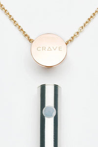 Thumbnail for Crave - Vesper Bullet Vibrator Necklace - Silver - Stag Shop